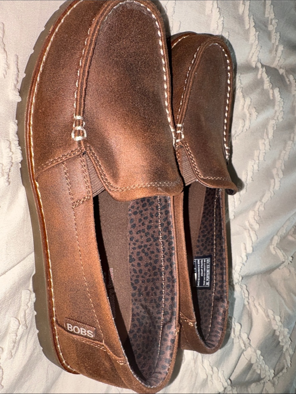 Skechers BOBS Women's Brown Slip-On Loafers